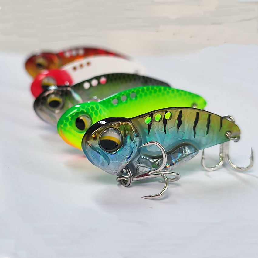 6 Buah Umpan Pancing VIB Logam - Fishing Lure Spoon ulasan dan harga