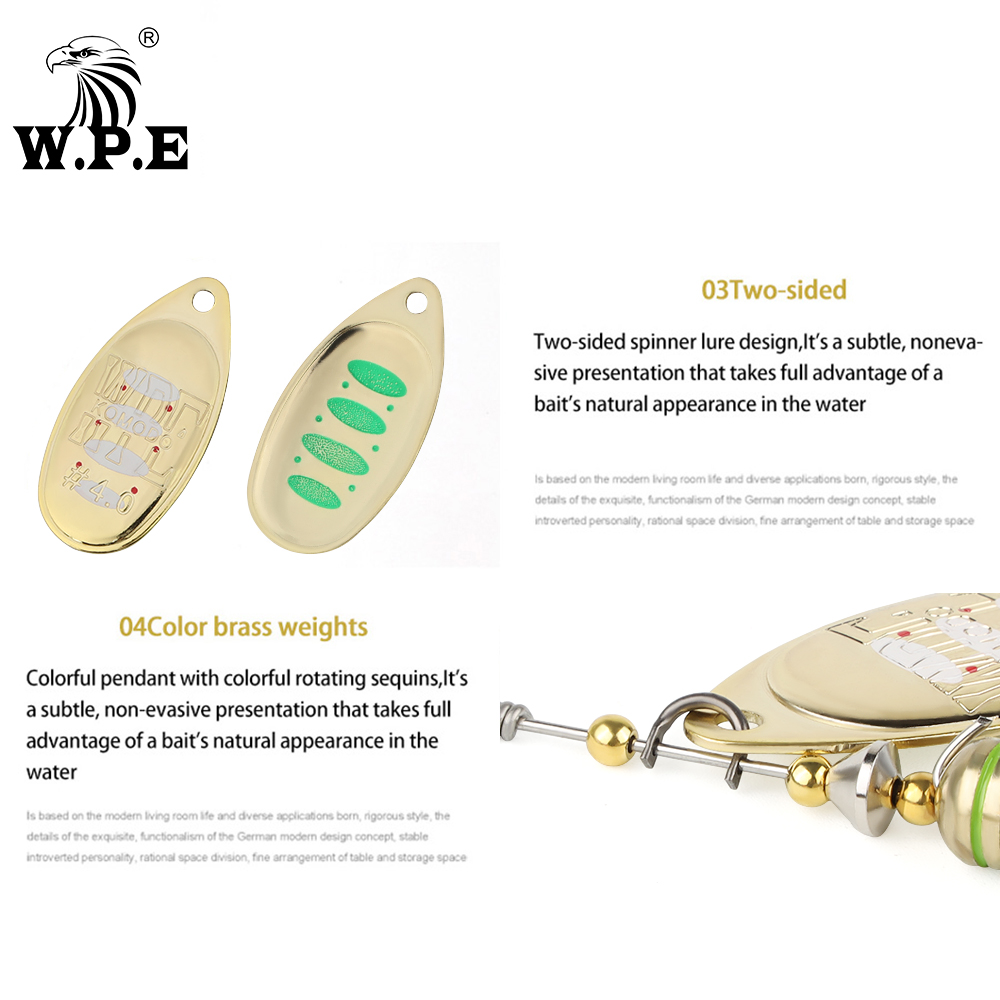 W.p.e Komodo Spinner Umpan 2Pc - Fishing Lure Spinnerbait ulasan dan harga