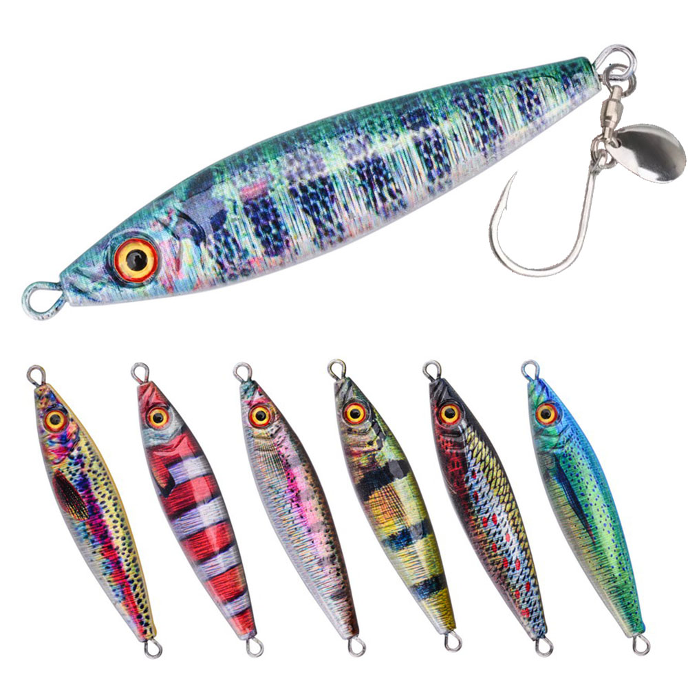 Umpan Jig Logam Dengan Bilah P - Fishing Lure Blade Bait ulasan dan harga